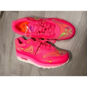 NWOT NiKE AIR MAX 1 PRM "DIA DE MUERTOS" PINK 9